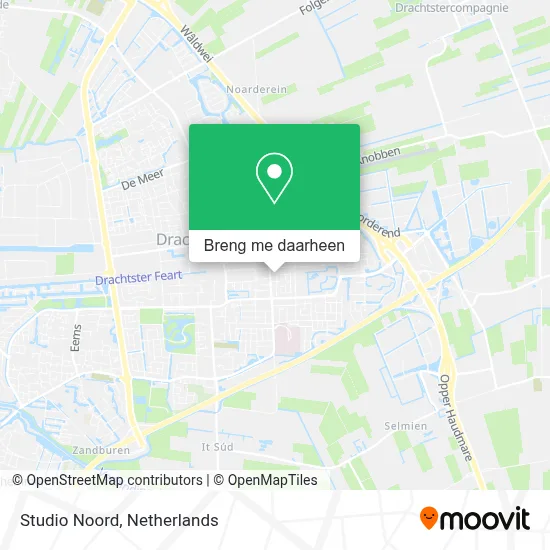 Studio Noord kaart