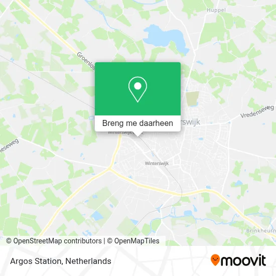 Argos Station kaart