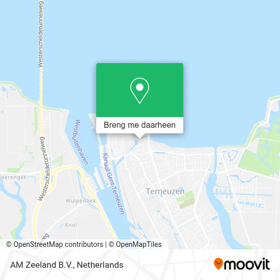 AM Zeeland B.V. kaart