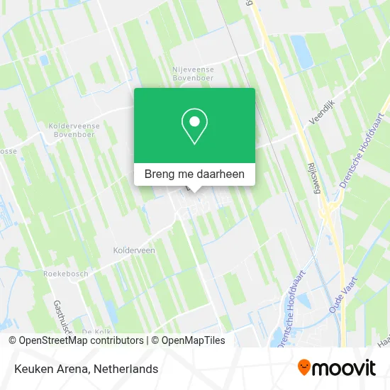 Keuken Arena kaart