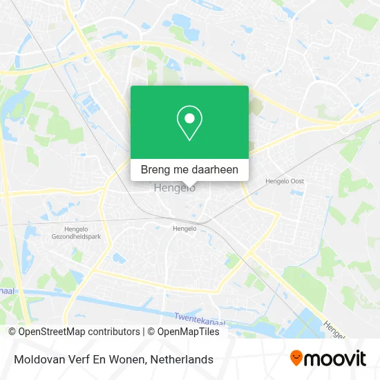 Moldovan Verf En Wonen kaart