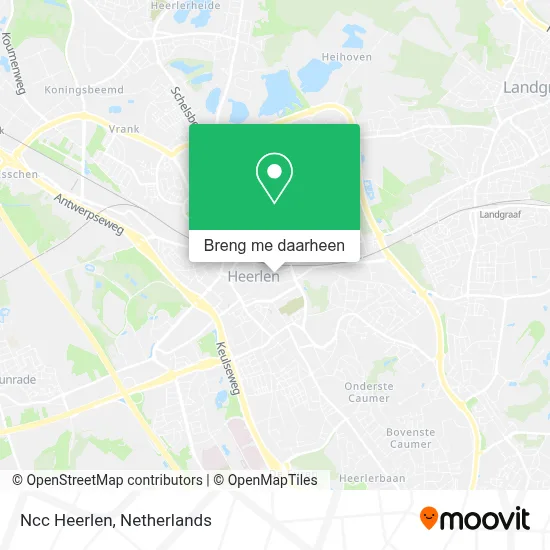 Ncc Heerlen kaart