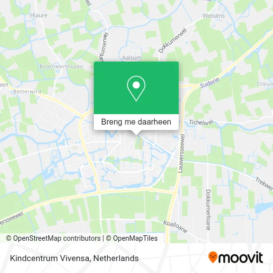Kindcentrum Vivensa kaart