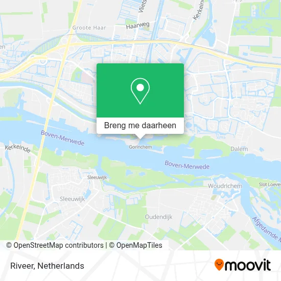 Riveer kaart