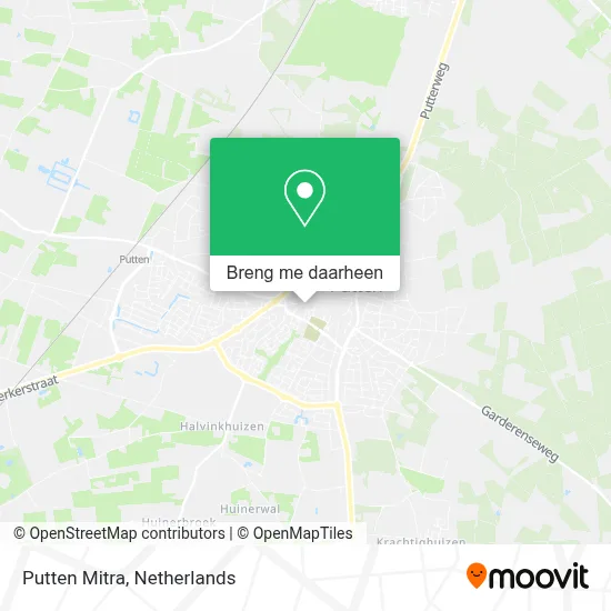 Putten Mitra kaart