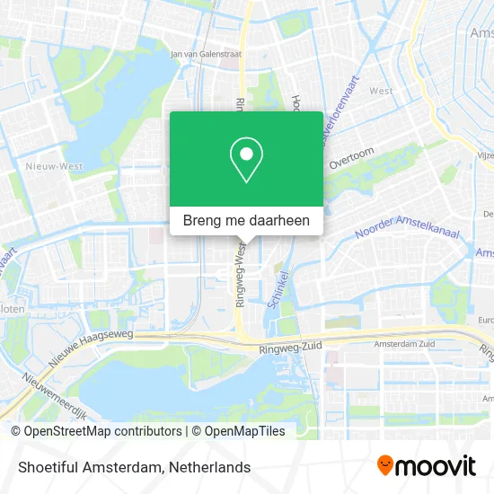 Shoetiful Amsterdam kaart