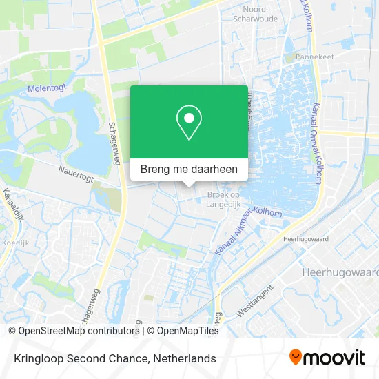 Kringloop Second Chance kaart