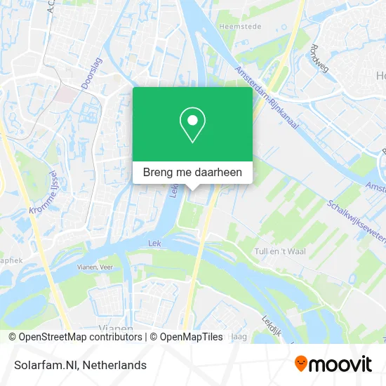 Solarfam.Nl kaart