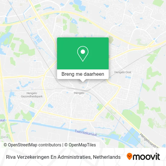 Riva Verzekeringen En Administraties kaart