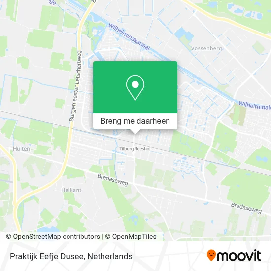 Praktijk Eefje Dusee kaart