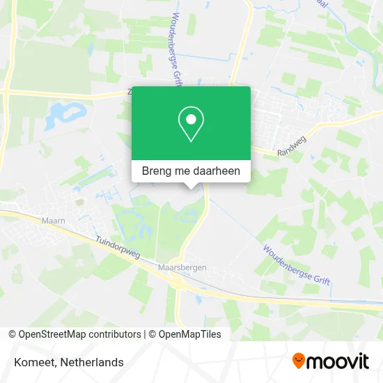 Komeet kaart