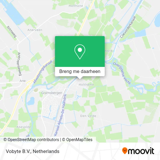 Vobyte B.V. kaart