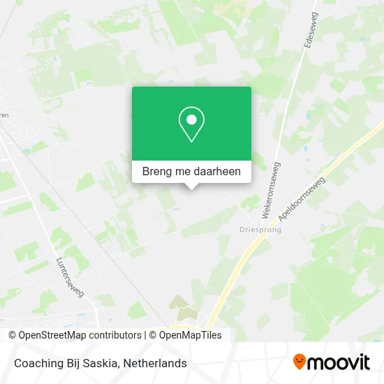 Coaching Bij Saskia kaart