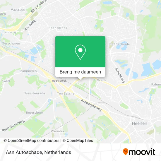 Asn Autoschade kaart