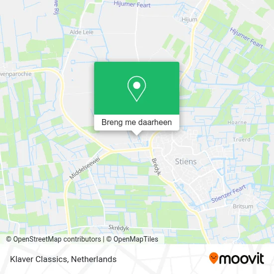 Klaver Classics kaart