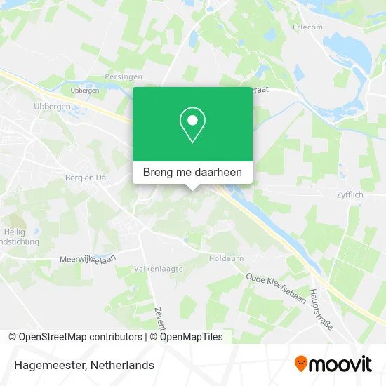 Hagemeester kaart
