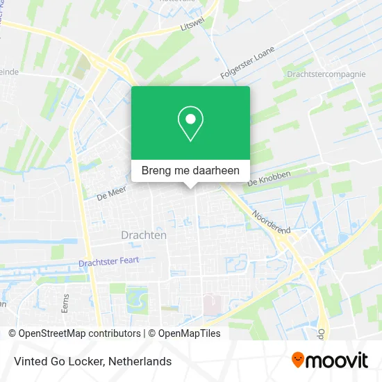Vinted Go Locker kaart