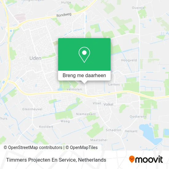 Timmers Projecten En Service kaart