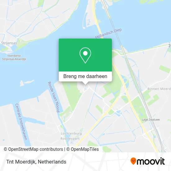 Tnt Moerdijk kaart