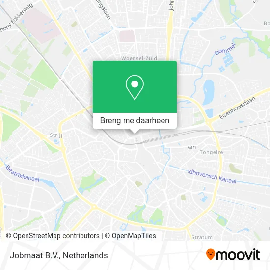 Jobmaat B.V. kaart
