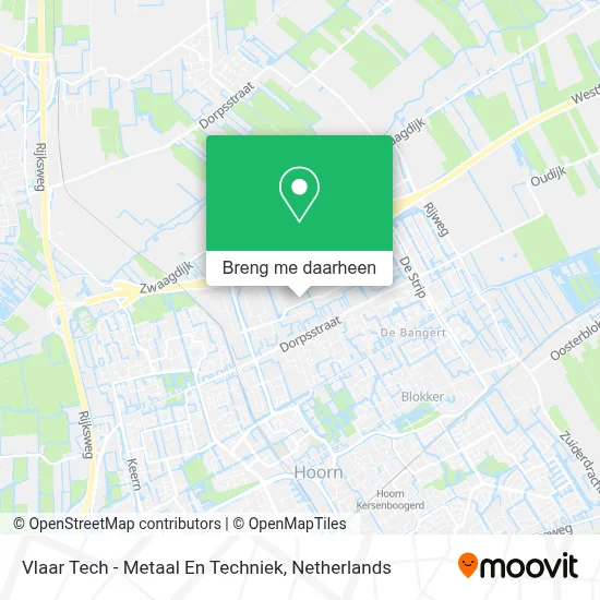 Vlaar Tech - Metaal En Techniek kaart