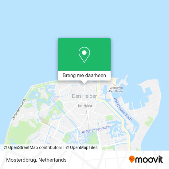Mosterdbrug kaart