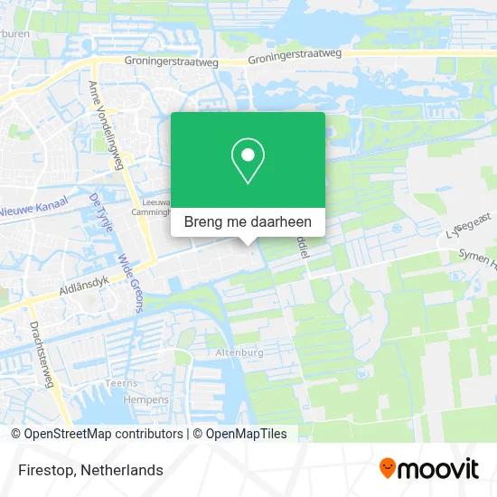 Firestop kaart