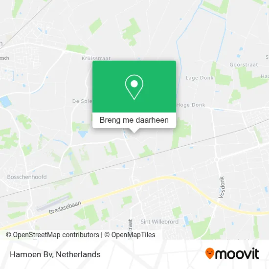 Hamoen Bv kaart