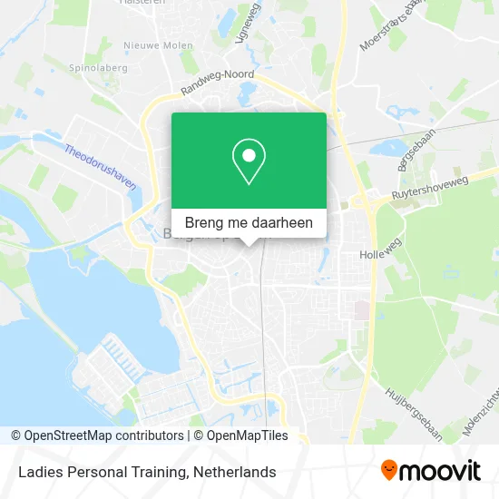 Ladies Personal Training kaart