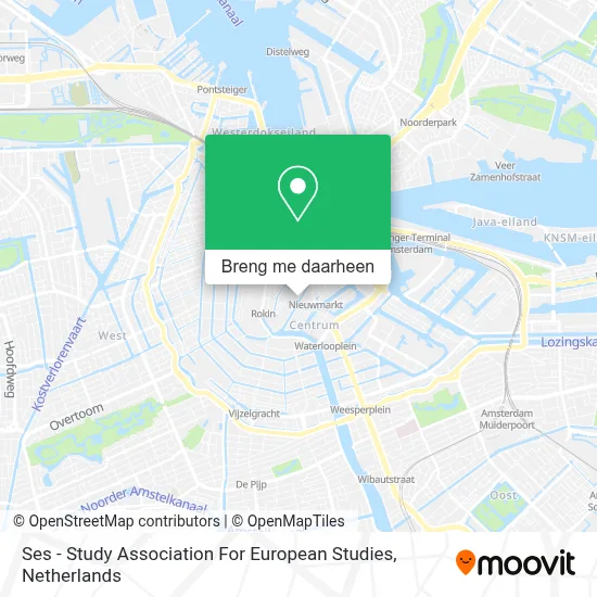 Ses - Study Association For European Studies kaart