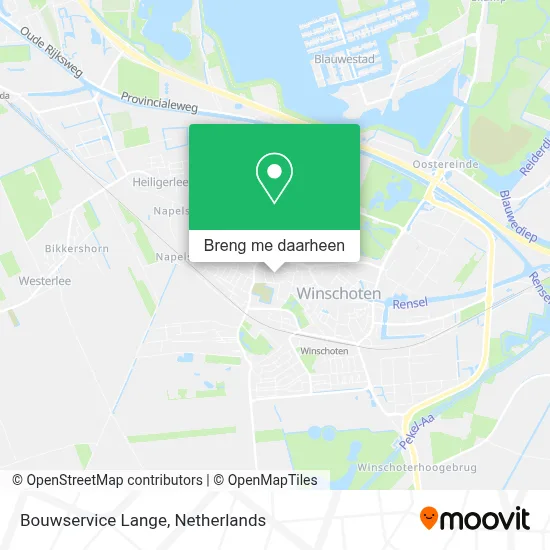 Bouwservice Lange kaart