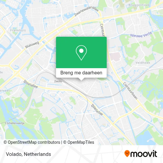 Volado kaart