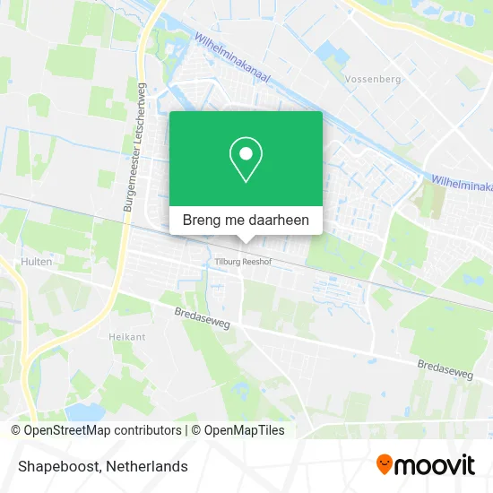 Shapeboost kaart