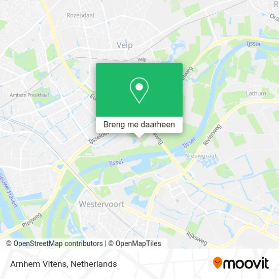 Arnhem Vitens kaart
