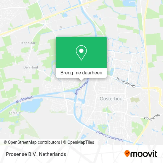 Prosense B.V. kaart
