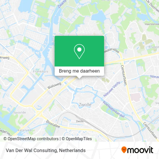Van Der Wal Consulting kaart
