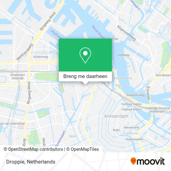 Droppie kaart