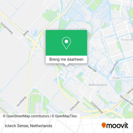 Ictech Sense kaart