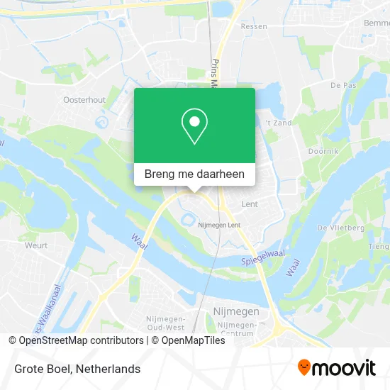 Grote Boel kaart