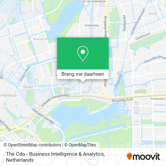 The Cdo - Business Intelligence & Analytics kaart