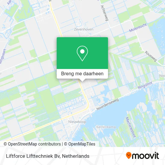 Liftforce Lifttechniek Bv kaart