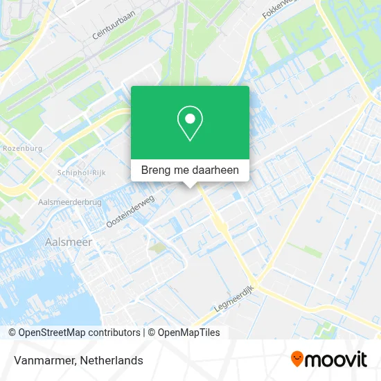 Vanmarmer kaart