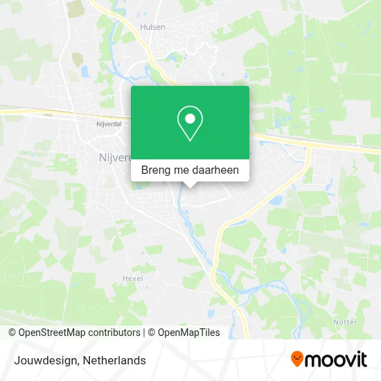 Jouwdesign kaart