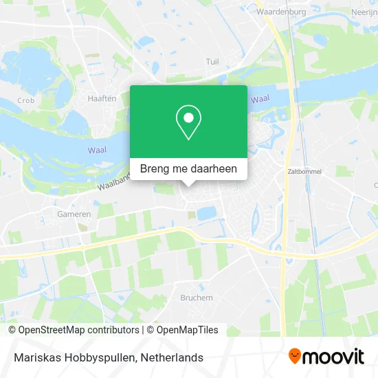 Mariskas Hobbyspullen kaart