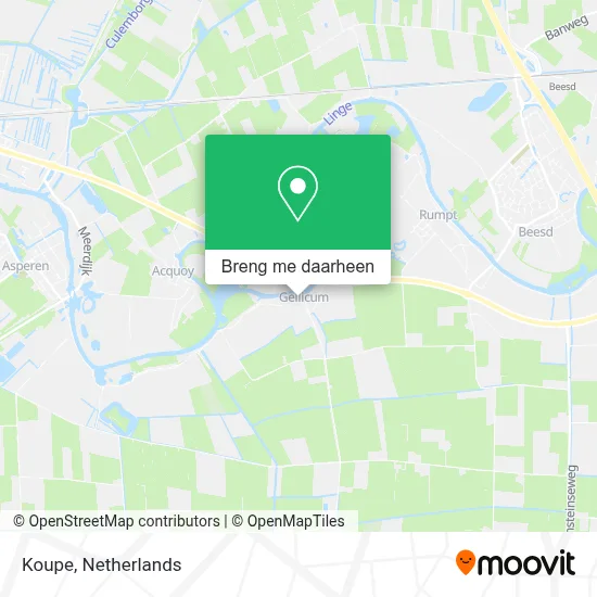 Koupe kaart