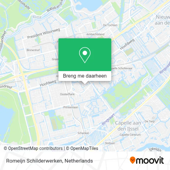 Romeijn Schilderwerken kaart