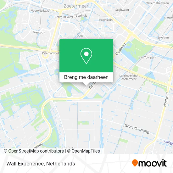Wall Experience kaart