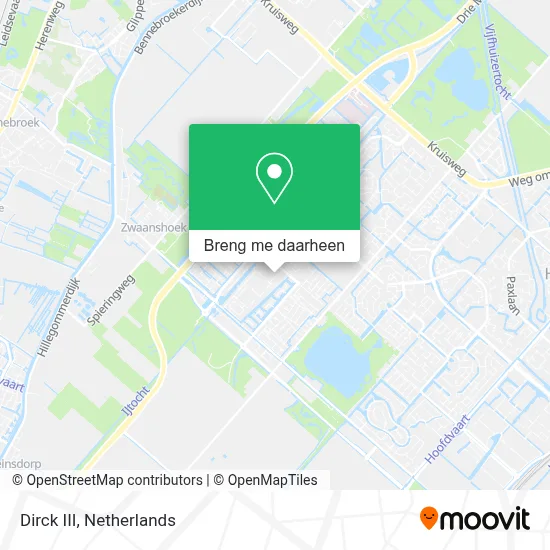 Dirck III kaart