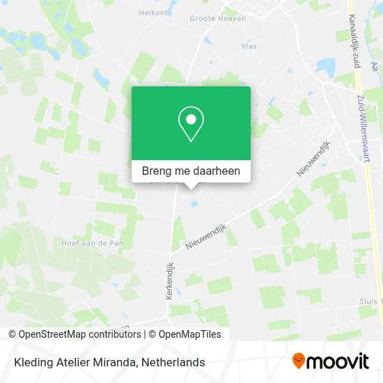 Kleding Atelier Miranda kaart