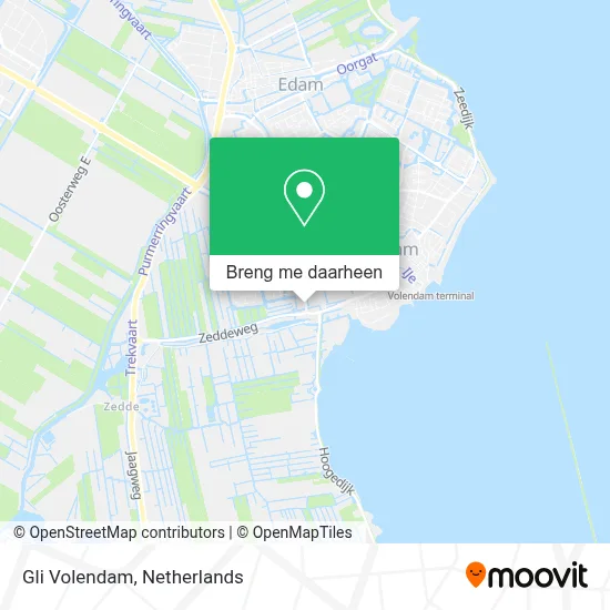 Gli Volendam kaart